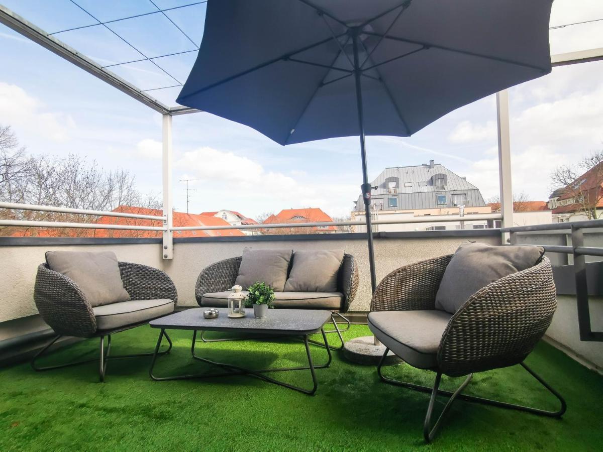 Leipzig Residenz Goethe Apartment Mit 2 Dachterrassen Exteriér fotografie